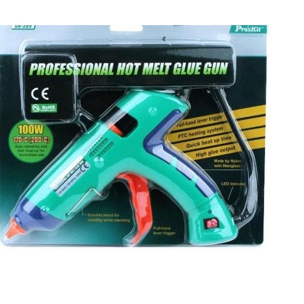 

PROSKIT GK-389B PROFESSIONAL HOT MELT GLUE GUN - PISTOL LEM TEMBAK ORI