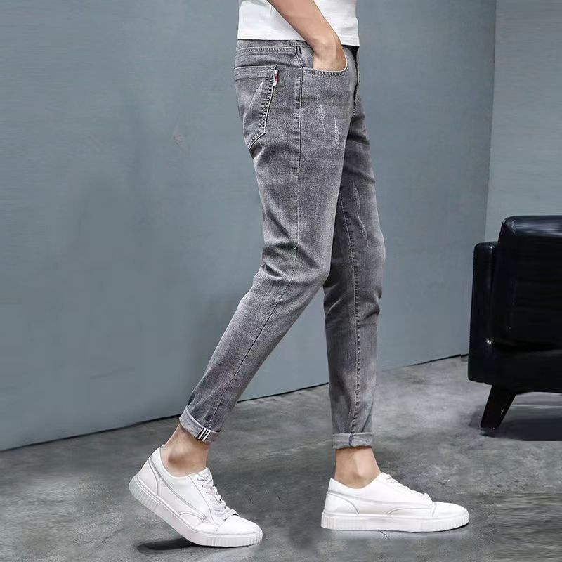 celana jeans pria celana jeans abu pria slim fit jeans cowok celana jeans stretch pria celana jeans 