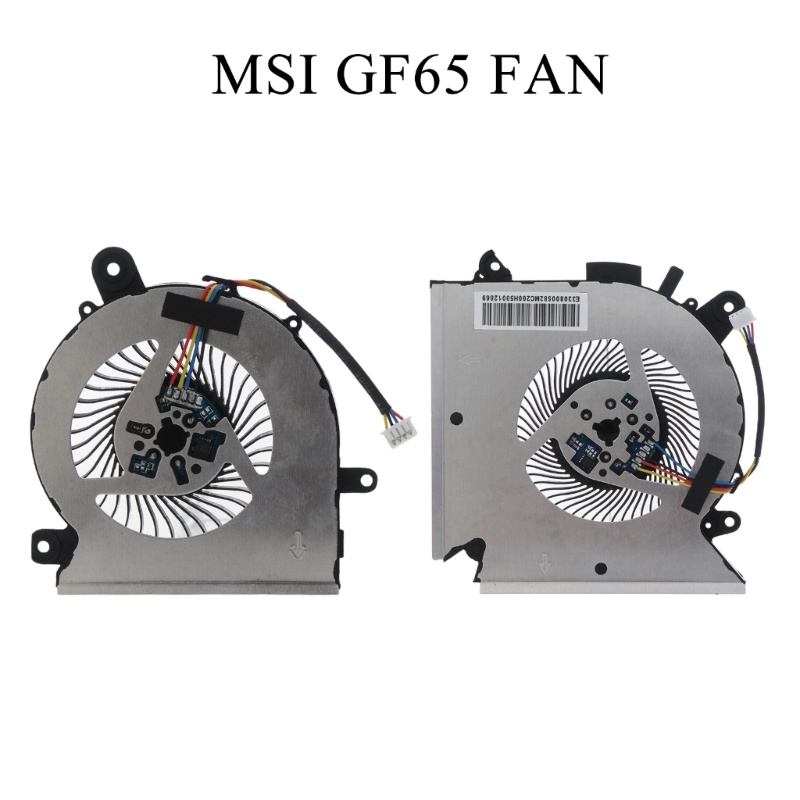 Btsg Notebook Cooler Fan Radiator Kipas Pendingin CPU Untuk MSI GF63 GF65 GF65 Tipis