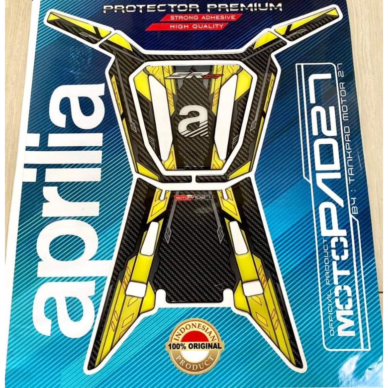 Stiker aprilia sr gt 200 Tankpad Deckpad Resin timbul Premium APRILIA SR-GT200