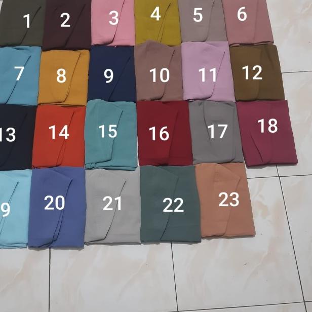 KHIMAR CERUTI KERUDUNG PET ANTEM JILBAB SYARI - Hitam