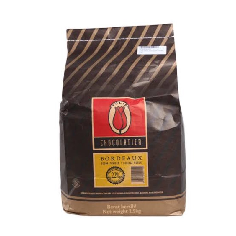 

TULIP BORDEAUX 250gr (REPACK) Bubuk Coklat Murni seperti van houten