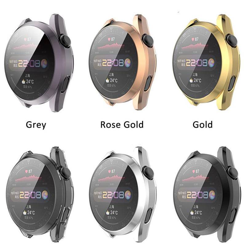 Pelindung Layar Bahan TPU Ukuran 46mm 48mm Untuk Huawei Watch 3 Pro GT2 GT3 Pro GT Runner 46mm 42mm