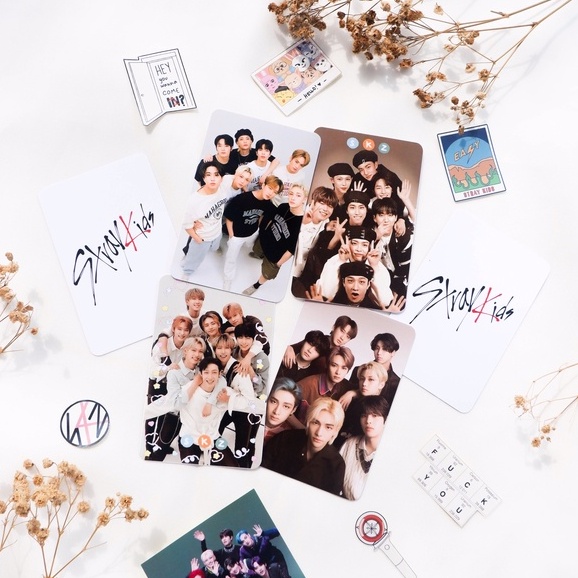 (READY STOCK) STRAY KIDS/SKZ/STAY/KPOP PHOTOCARD DECO CUTE