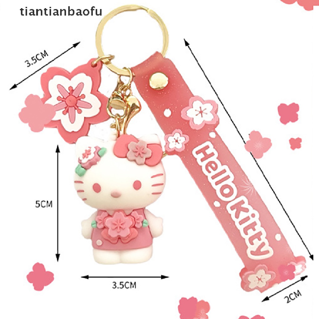 Gantungan Kunci Boneka Kartun Anime Cardcaptor Sakura Kuromi Melody Cinnamoroll Hello Kitty