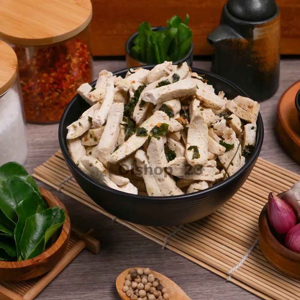 

(Termurah) Basreng stick daun jeruk, box 500ML.