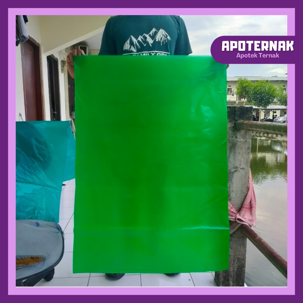 GROSIR PLASTIK SILASE Fermentasi Pakan Ternak 100cm x 60cm tebal 70 Mikron 60 mikron 50 Mikron | Grosir 5 dan 10 Lembar | Apoternak