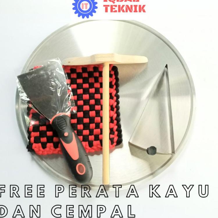 Laris.. Loyang krepes 30cm,loyang crepes semi otomatis,wajan crepes semi otomatis 1 set 67