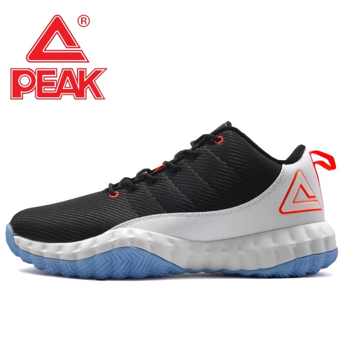 Sepatu Basket Peak Parker Edition Original Black White E93291A