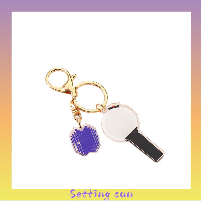 NCT/BLACK PINK/BTS/ITZY Gantungan Kunci Mini Key Chuain Lucu Kpop Keychain Akrilik Mendukung Aksesoris TN