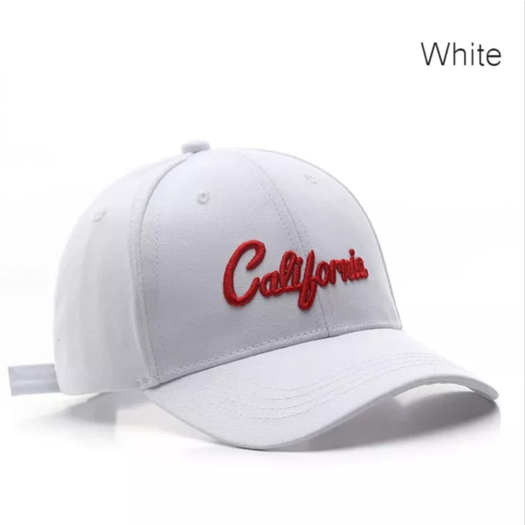 TOPI BASEBALL CALIFORNIA IMPORT PREMIUM QUALITY TERBARU/ TOPI PRIA WANITA UNISEX.