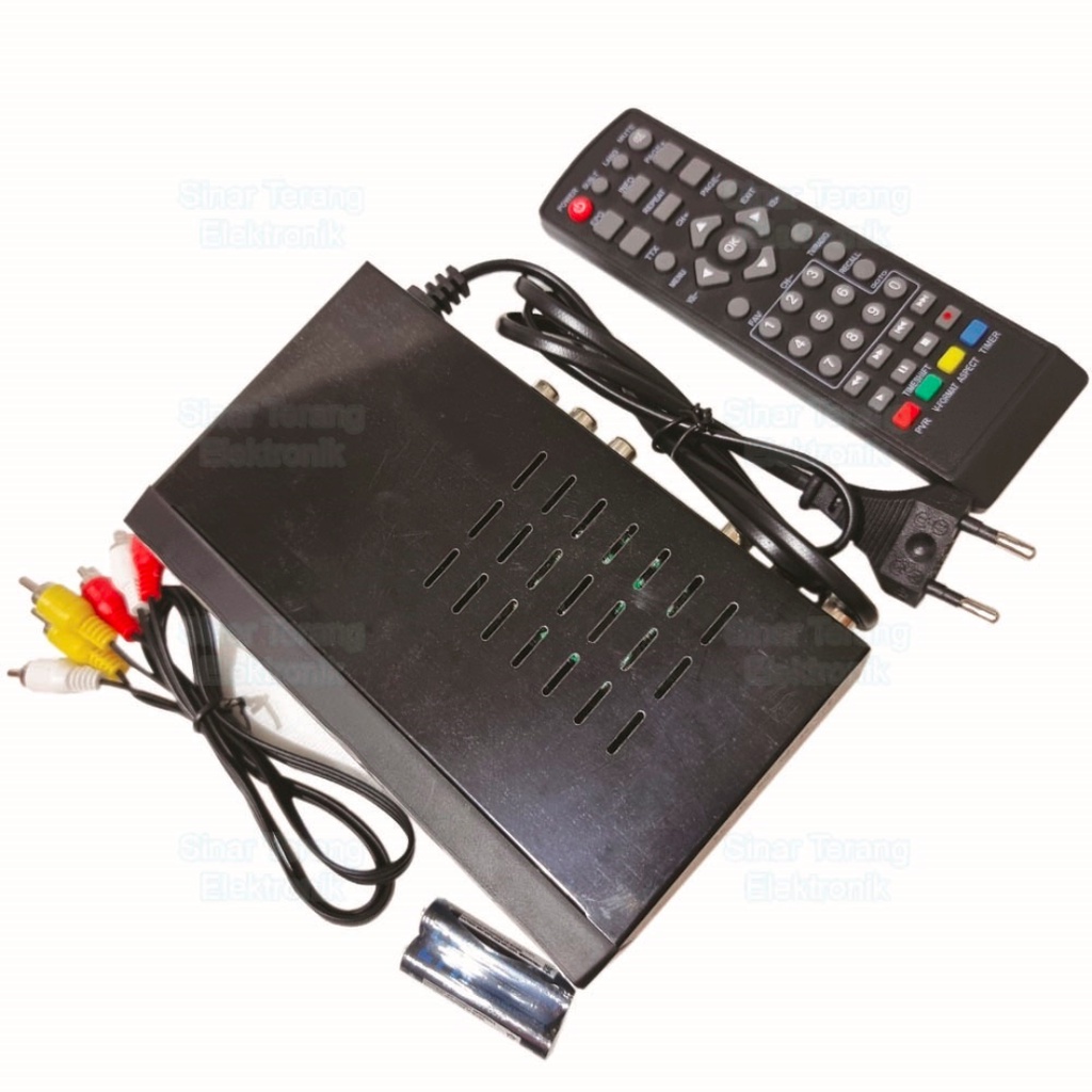 SET TOP BOX TV DIGITAL UNICOM APOLLO DVB T2 FULL HD 1080 STB WIFI USB DONGLE