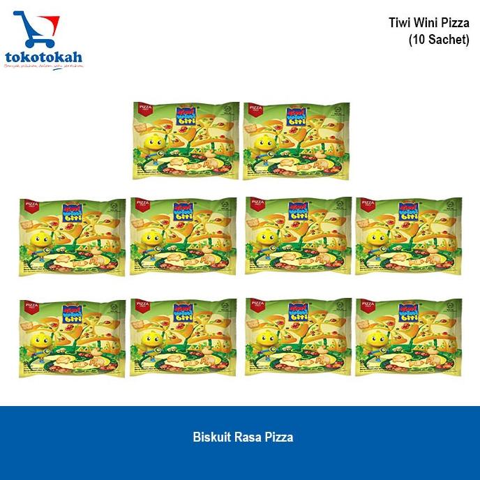 

TINI WINI BITI biskuit anak pizza 20 g bentuk binatang 10 sachet