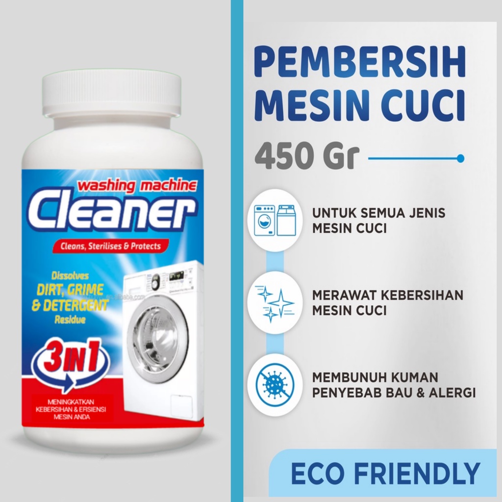 Washing Machine Cleaner - Pembersih Mesin Cuci Bubuk 500g