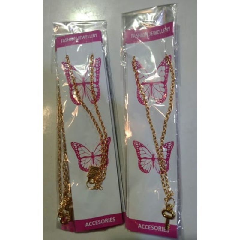 Kalung rantai emas mainan