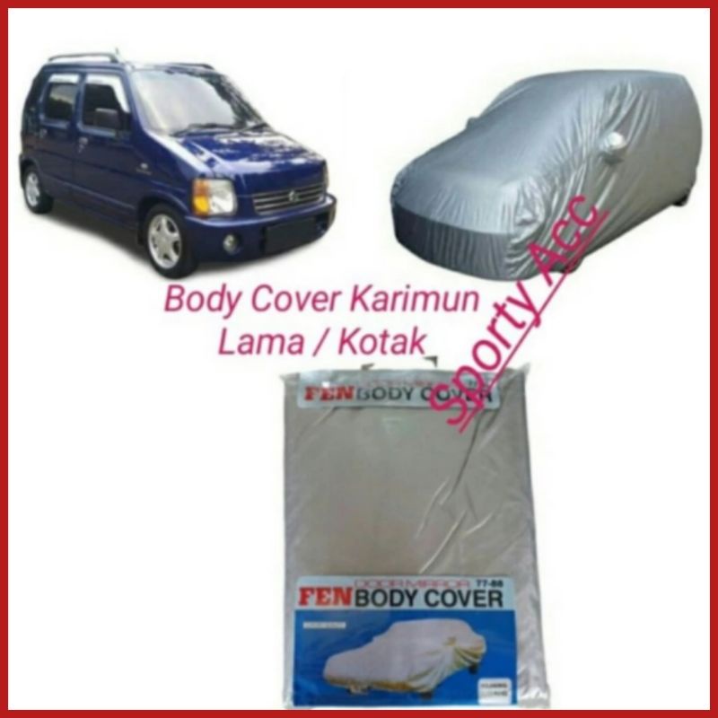 Body Cover Selimut Mobil Karimun Lama