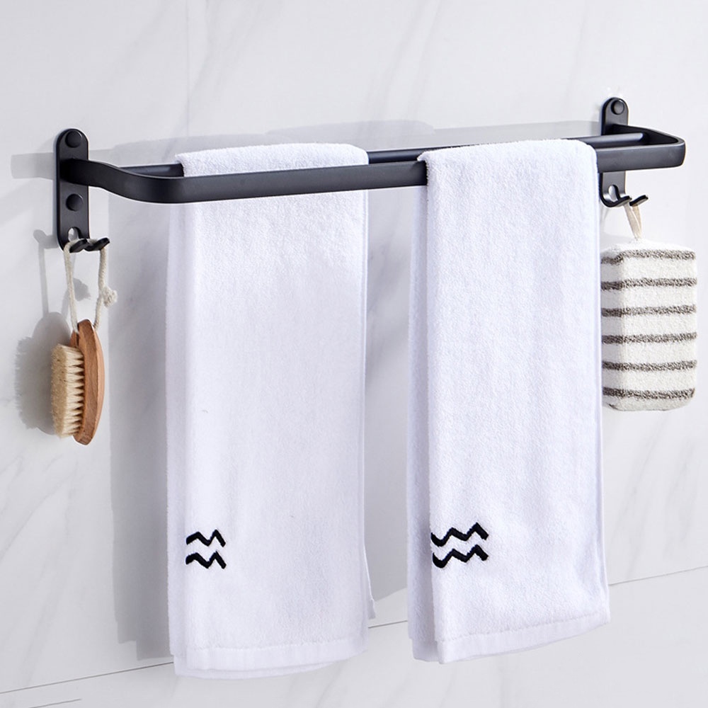 Gantungan Handuk / Rak Gantungan Handuk Kamar Mandi Bathroom Towel Holder Hook - 7RHZHOBK