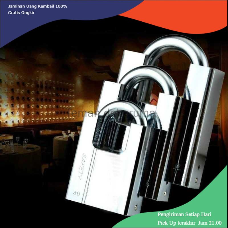 TD-PR2 LIEBAO Gembok Rumah Anti Maling House Padlock 50mm - CH-210