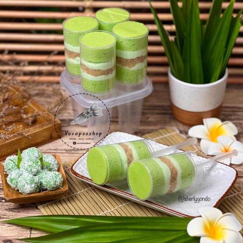 Push Pop Cake harga 1pc / Kemasan Kue Push Dorong / Cup Kue Lucu