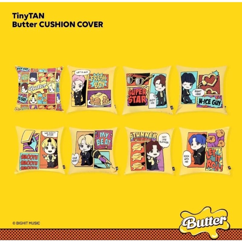 [PO} Tiny Tan Butter Cushion Cover