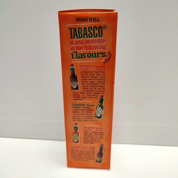 

Tabasco Red Pepper Sauce 60Ml