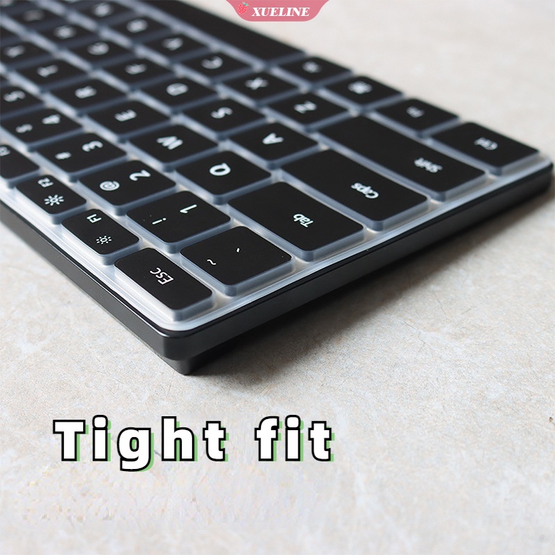 1 Case Pelindung Keyboard Bahan Silikon Ultra Tipis Untuk Logitech MK270 MK275 MK200 K270