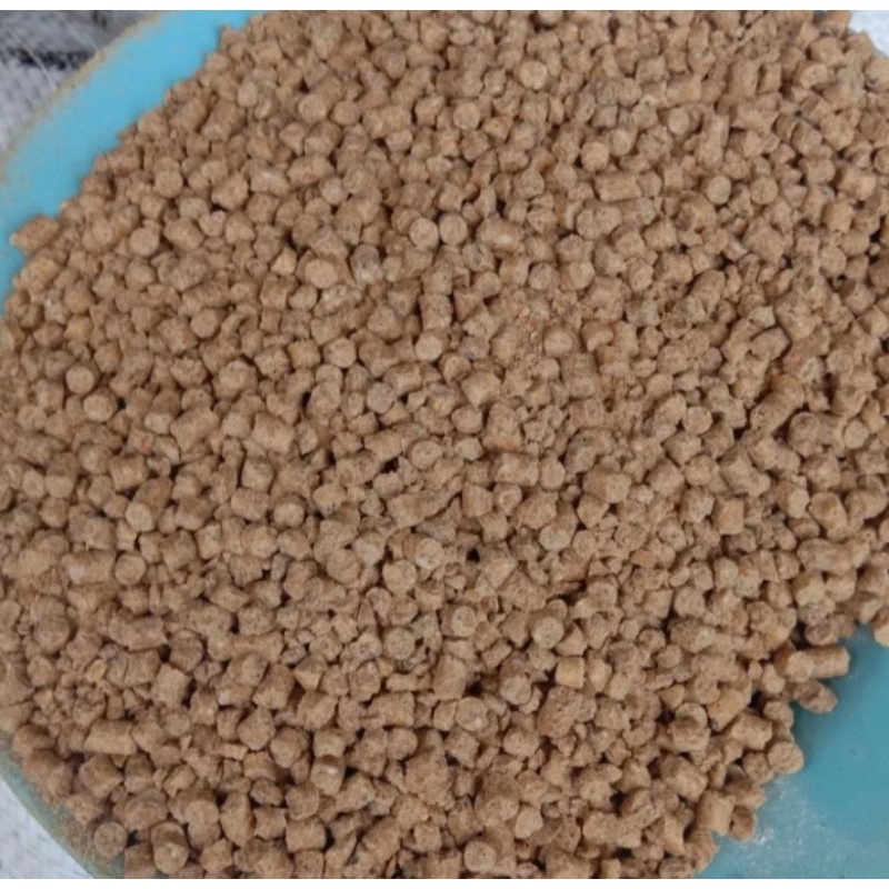 pakan krambel, pelet bawal, patin, lele, nila, gurame