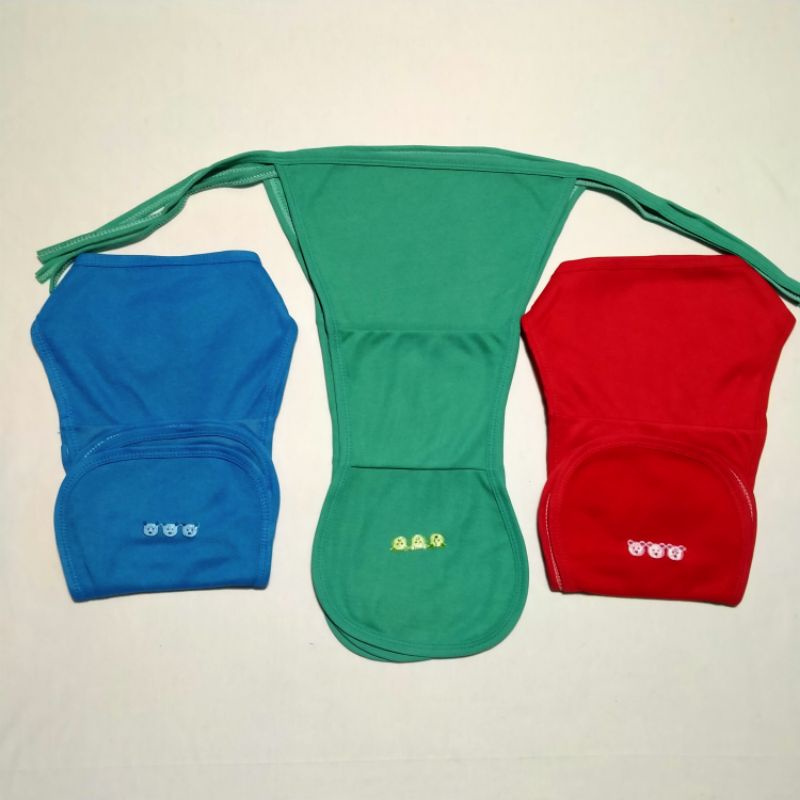 3 Pcs Dan 6 Pcs Popok Bayi Doble Kain Cuci Ulang Seri Rainbow