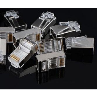 RJ45 STP RJ 45 Metal Shielded CAT 5E AMP - 1 PACK