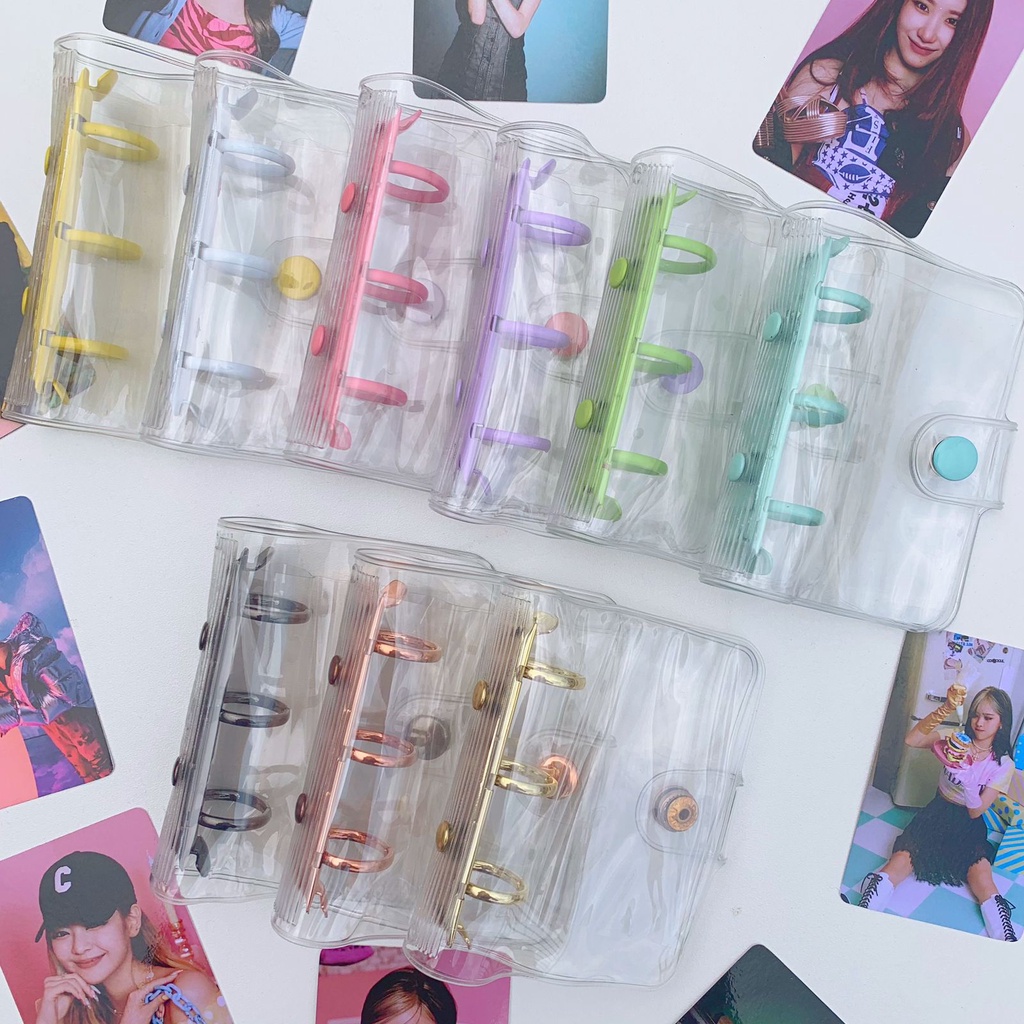 

Casing 3 Ring Mini Binder / Mini Journaling Diary Binder Photocard Binder Mini