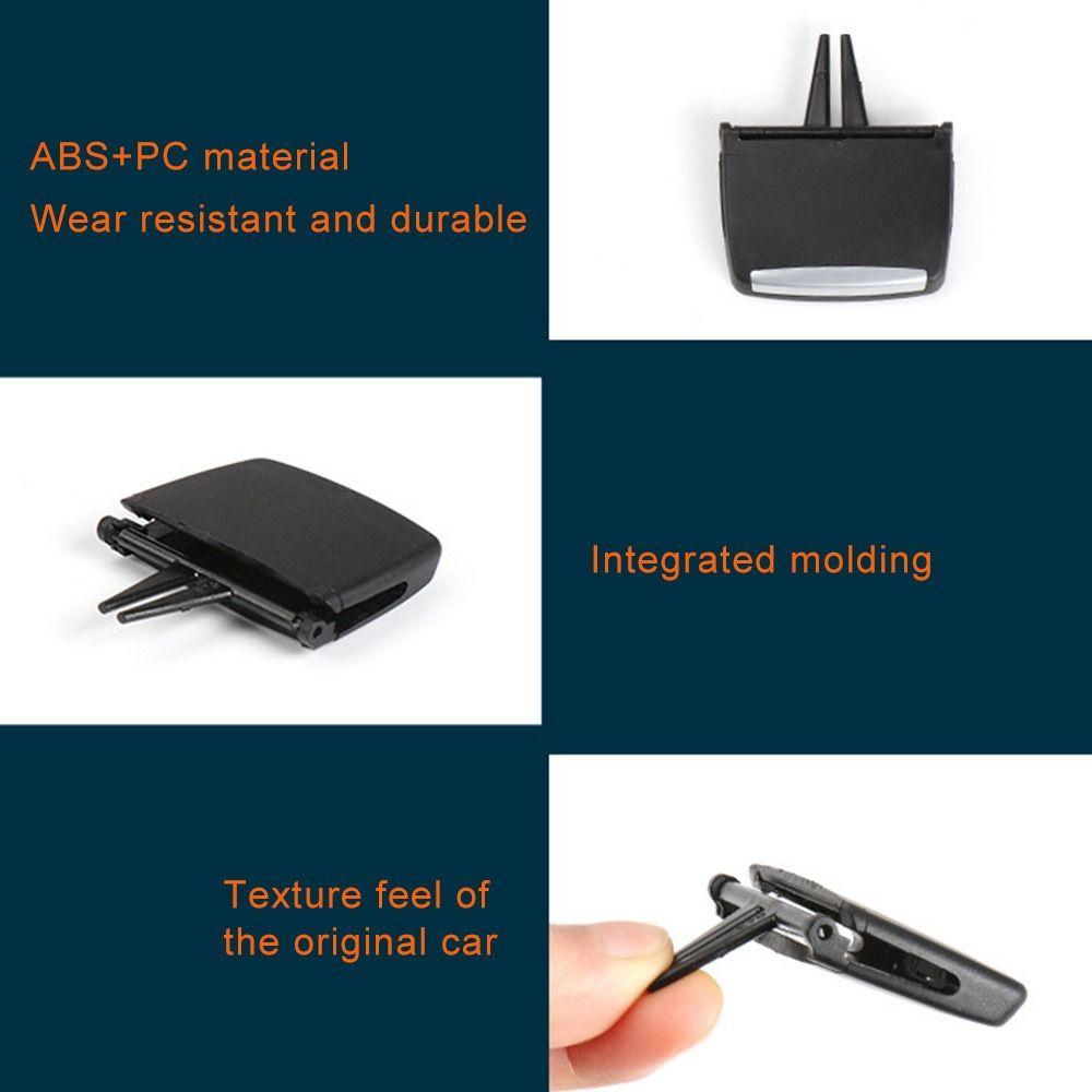 POPULAR Kit Perbaikan Klip Outlet Udara Untuk BMW X5 E70 Klip Sliding Interior Mobil