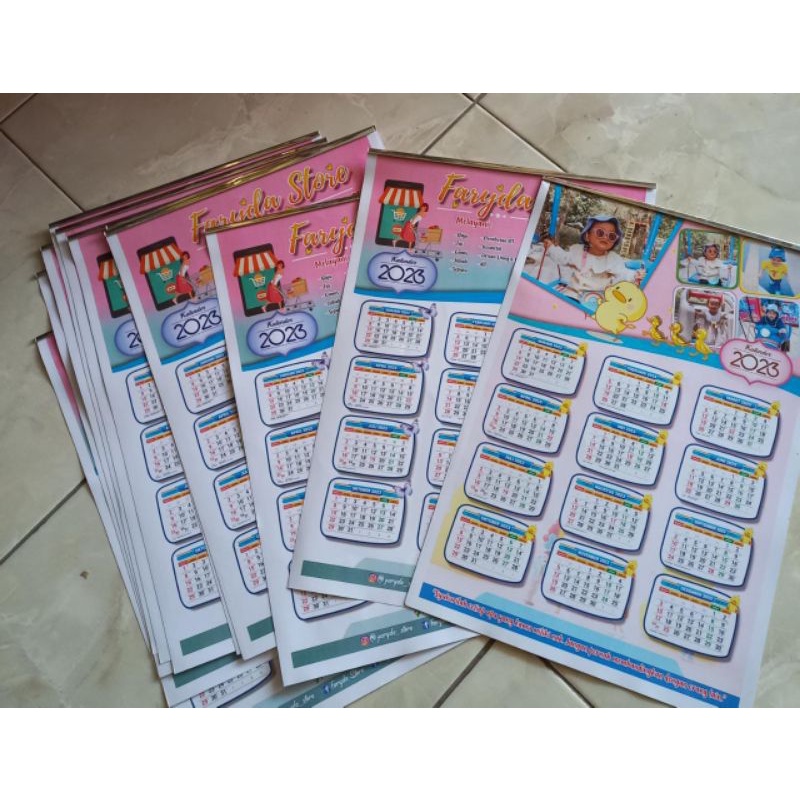 

KALENDER CUSTOM FREE DESAIN / KALENDER KARAKTER LUCU / KALENDER 1 LEMBAR / KALENDER LUCU