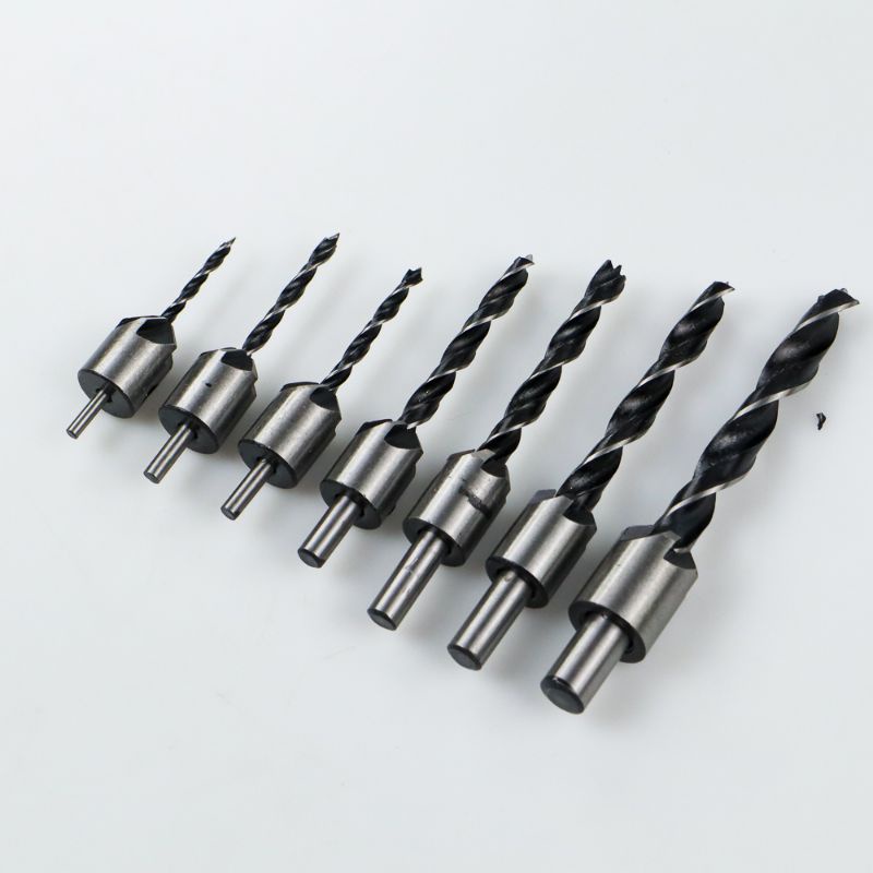 Mata Bor Kayu Drill Bit Countersink HSS 3-10mm 7 PCS