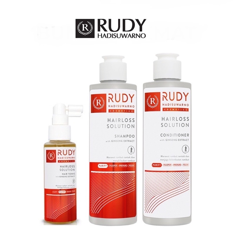 Rudy Hadisuwarno Hairloss Solution Series