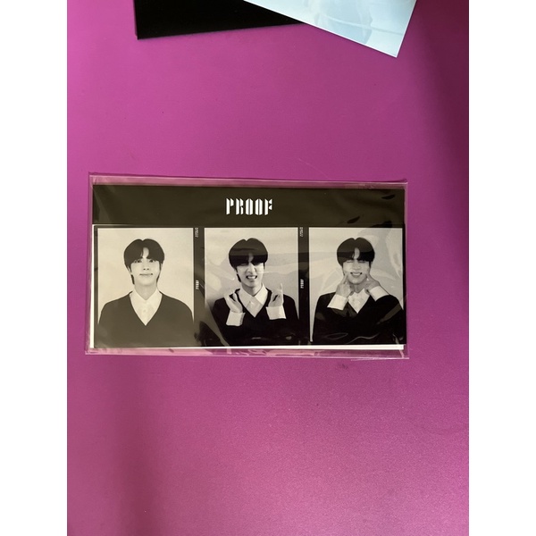 BTS PROOF TRIPTYCH POB WEVERSE JIN