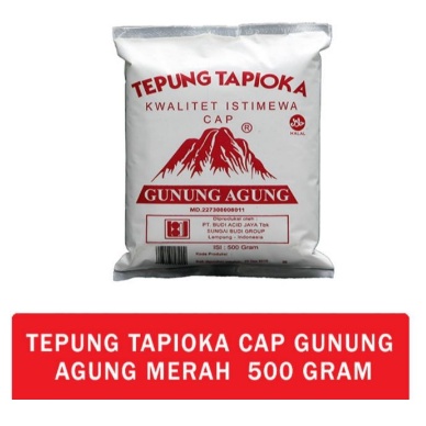 

Tepung Tapioka Gunung Agung 500g