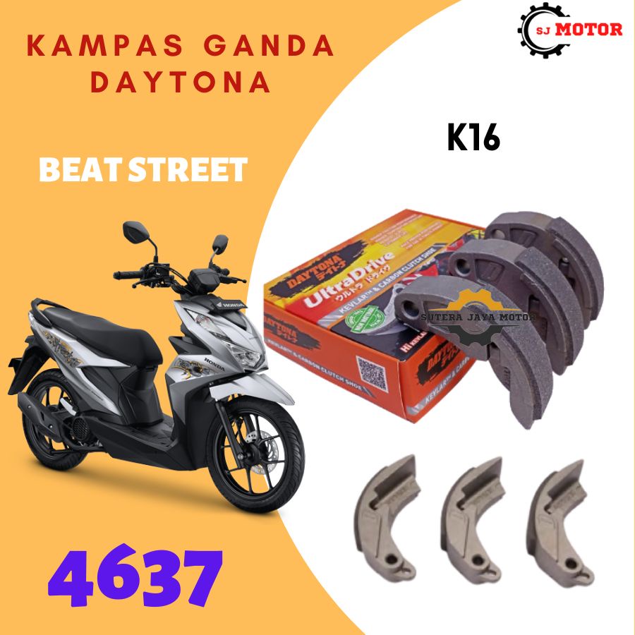 KAMPAS GANDA DAYTONA RACING BEATSTREET K16/4637