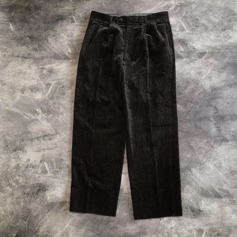 Aramis Corduroy long pants / celana panjang korduroy unisex pria wanita casual basic vintage tebal l