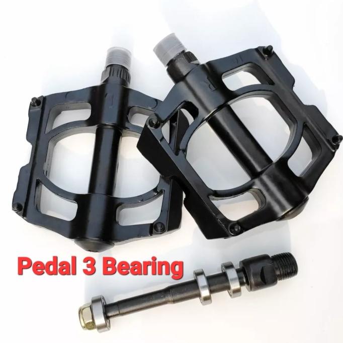 Pedal Bearing 3 Alloy Anti Slip Pedal Sepeda Lipat Mtb Roadbike