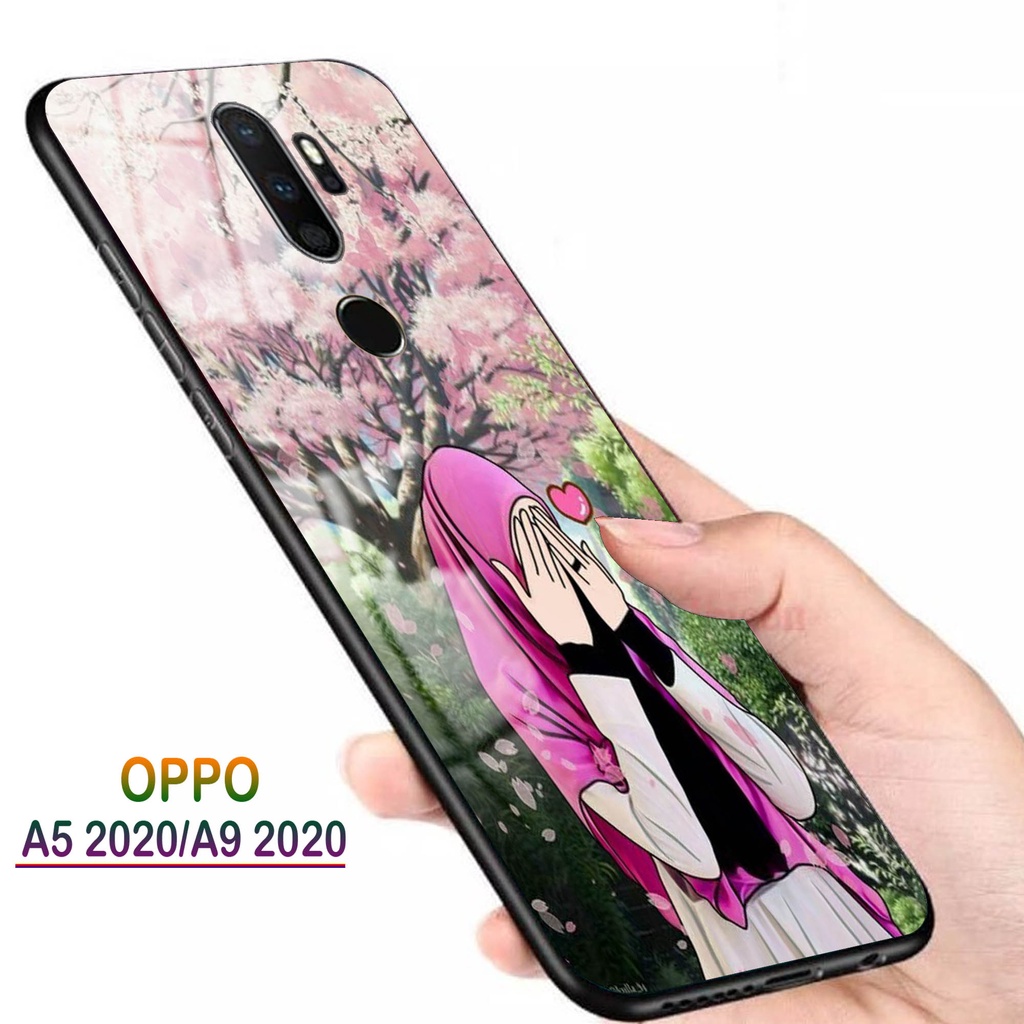 Softcase Kaca OPPO A5 2020 A9 2020 - Case Handphone A5 2020 A9 2020 [T21].