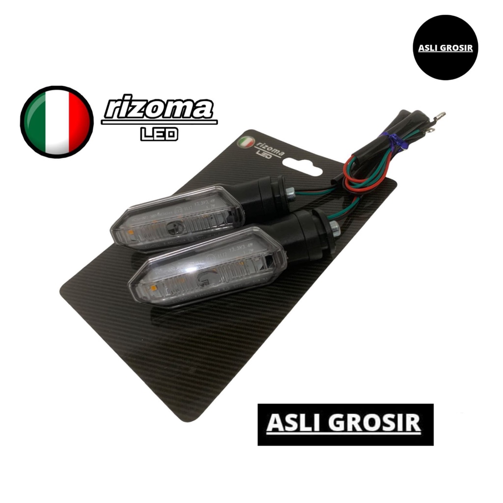 Lampu Sein Running Rizoma led sepasang kiri kanan 2 Mode Running Model Cb150 Universal Semua Motor