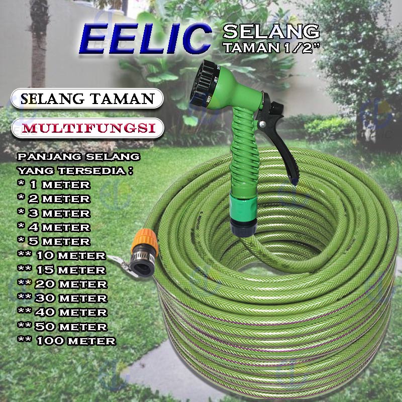 Jual Eelic Gah A M Garden Hose Selang Taman Meter Dan Diameter Selang Selang Air