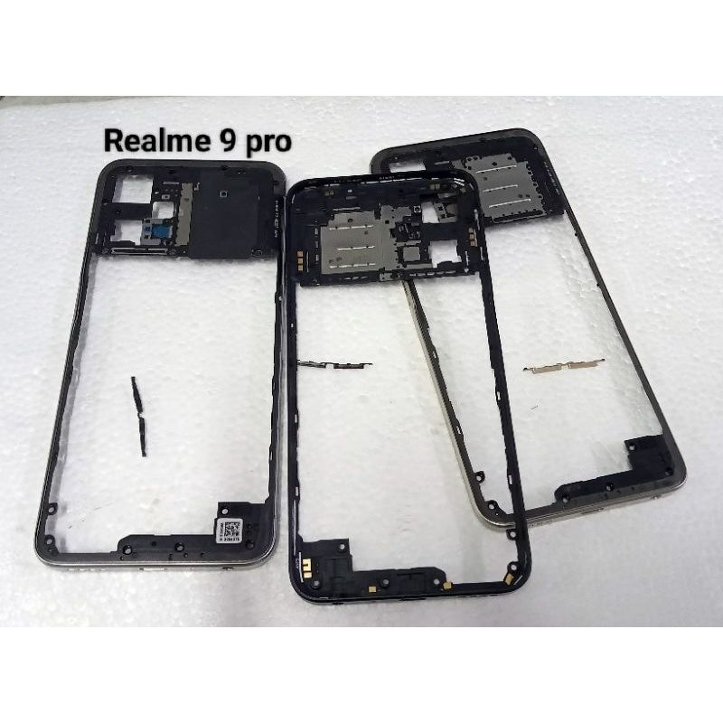 BEZEL TULANG TENGAH TUTUP MESIN REALME 9 PRO ORIGINAL
