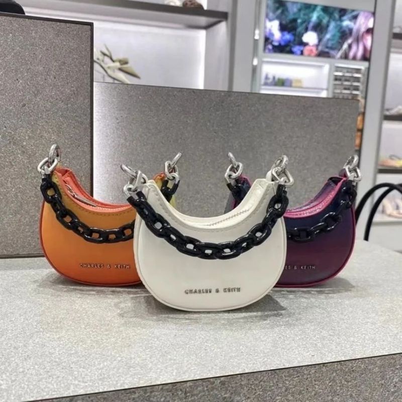CK Koi Chain Handle Mini Bag include box