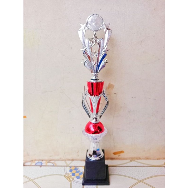 Piala 102 Silver Tinggi 58cm