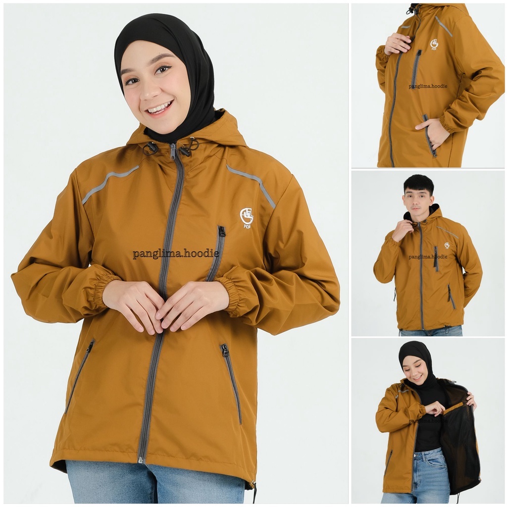 JAKET PARASUT PRIA DISTRO WATERPROOF PREMIUM OUTDOOR OUTERWEAR ANTI AIR FCF 100% ORIGINAL