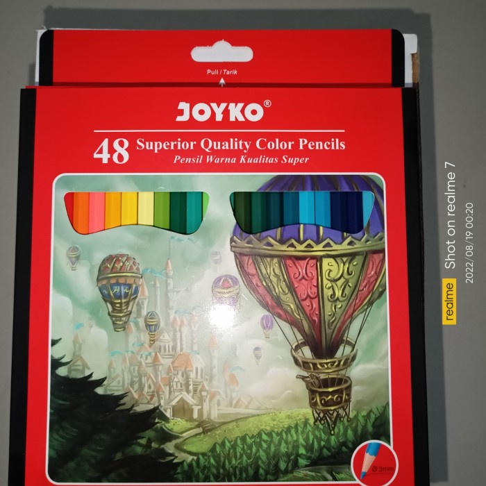 

Pensil Warna 48 Warna Joyko CP-0127