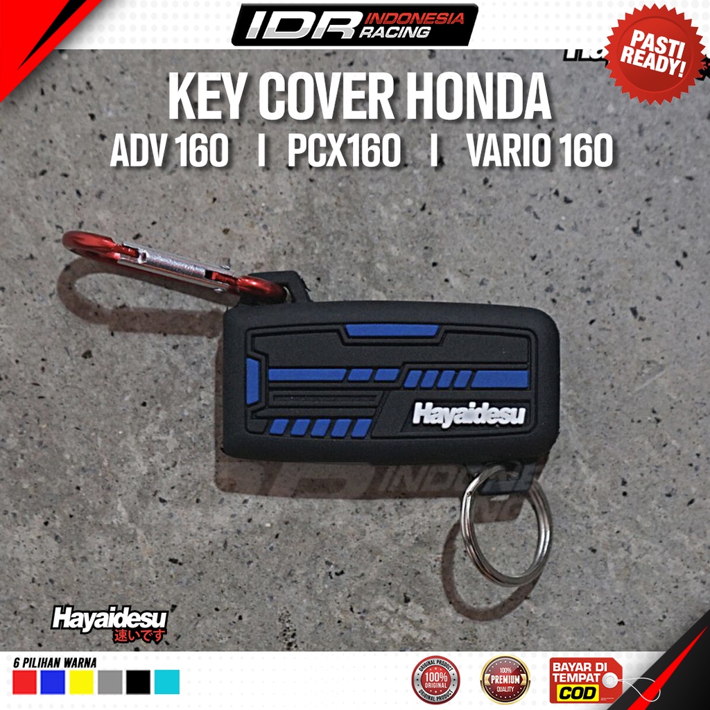 Kondom silikon sarung cover kunci remote motor keyless Hayaidesu Honda VARIO 160 ADV 160 PCX 160 VARIO 125 CBS ISS
