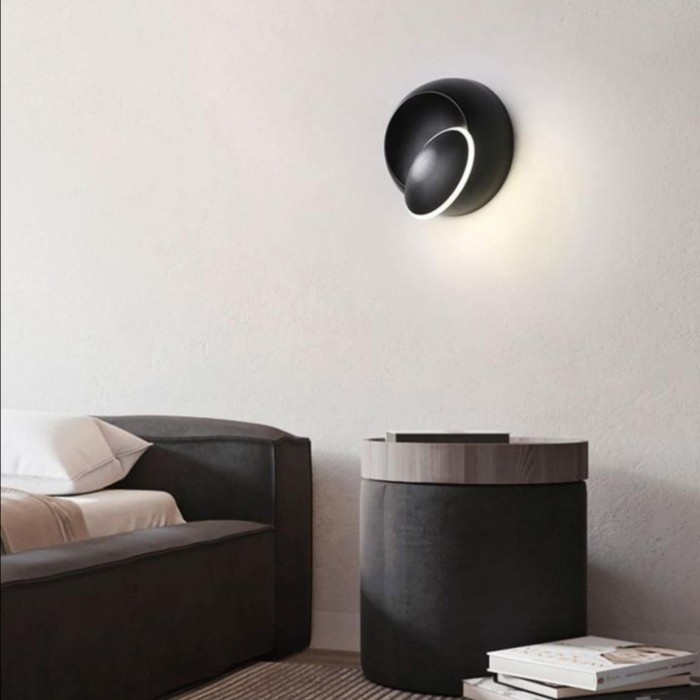 Lampu Dinding Wall Lamp LED Modern Minimalis Moon Light