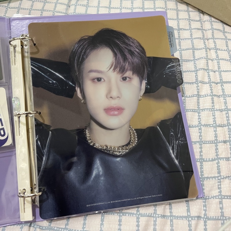 binder index jungwoo nct 127 neo zone preloved official